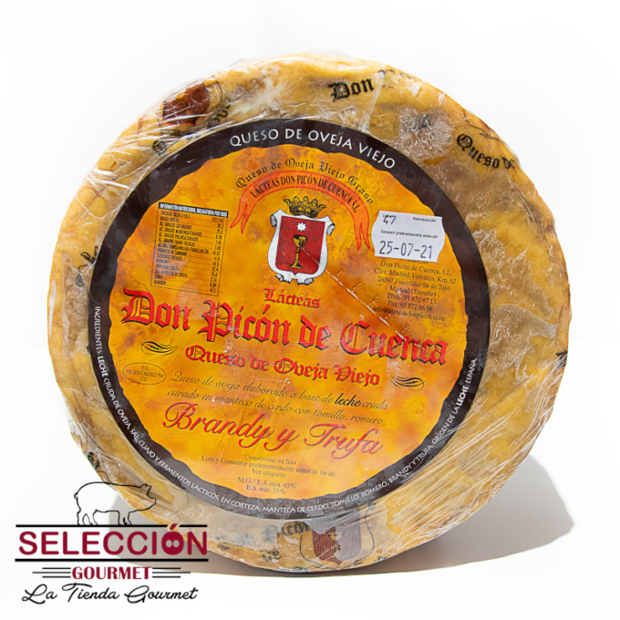 Queso de Oveja Viejo Curado en Manteca Don Picón de Cuenca