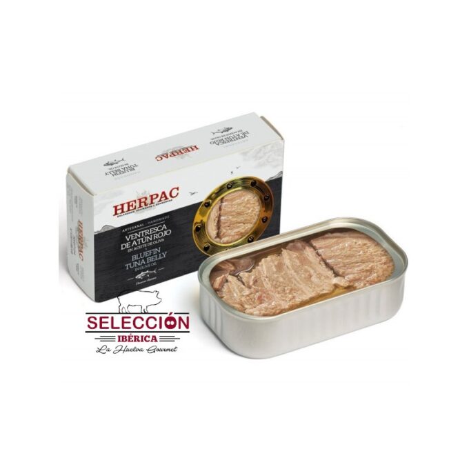 Ventresca de Atún Rojo en Aceite de Oliva HERPAC 125 gr