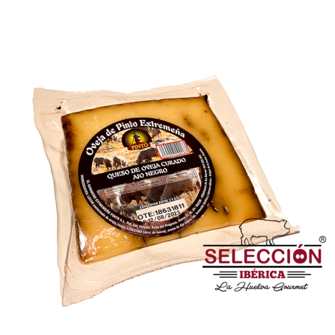 Cuña de Queso de Oveja al Ajo Negro 200gr