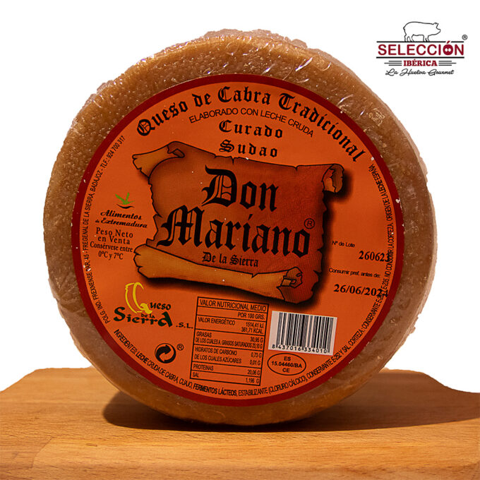 Queso de Cabra Sudado Don Mariano