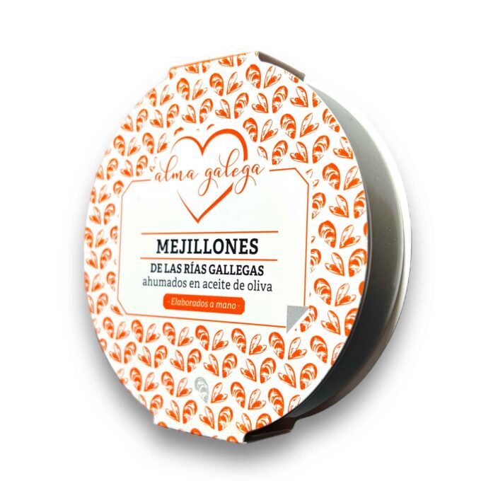 Mejillones Ahumados en Aceite de Oliva ALMA GALEGA
