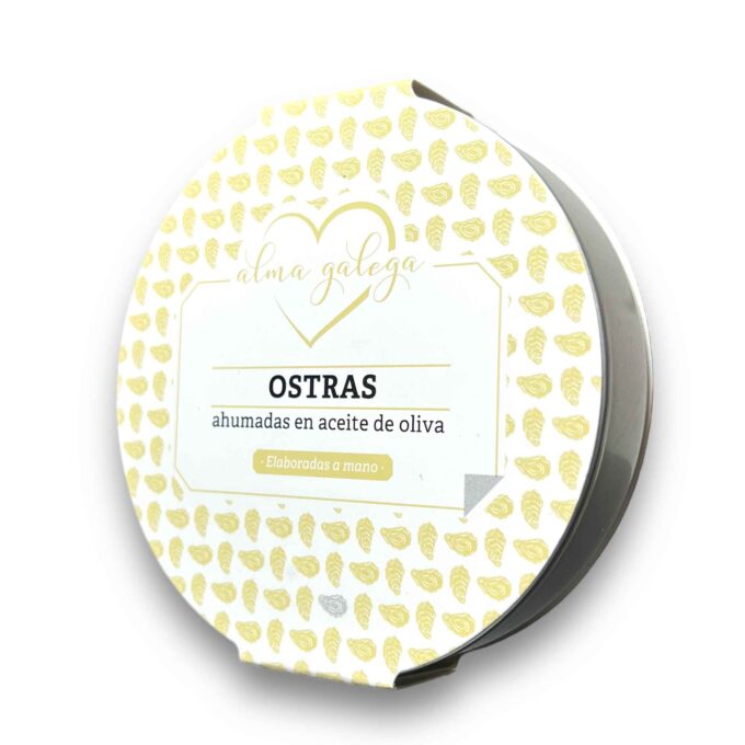 Ostras Ahumadas en Aceite de Oliva ALMA GALEGA