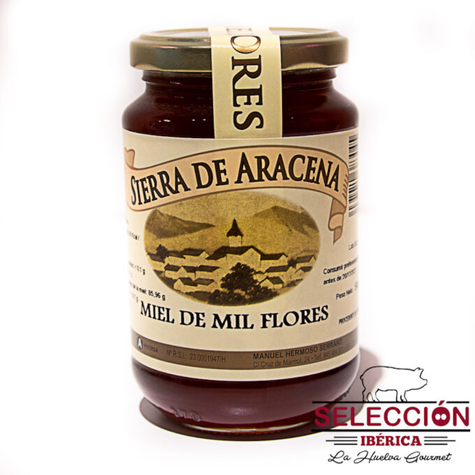 Miel Pura Mil Flores de Abejas Sierra de Aracena 500gr