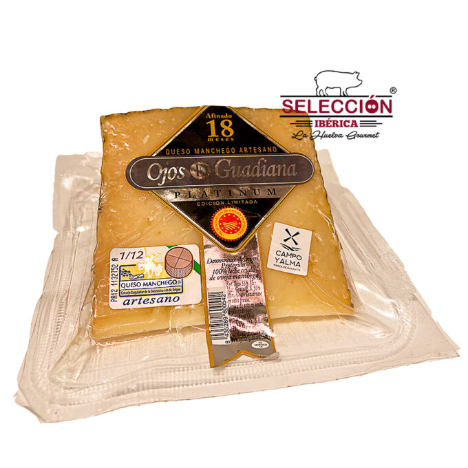 Queso Manchego D.O. Ojos del Guadiana Platinum