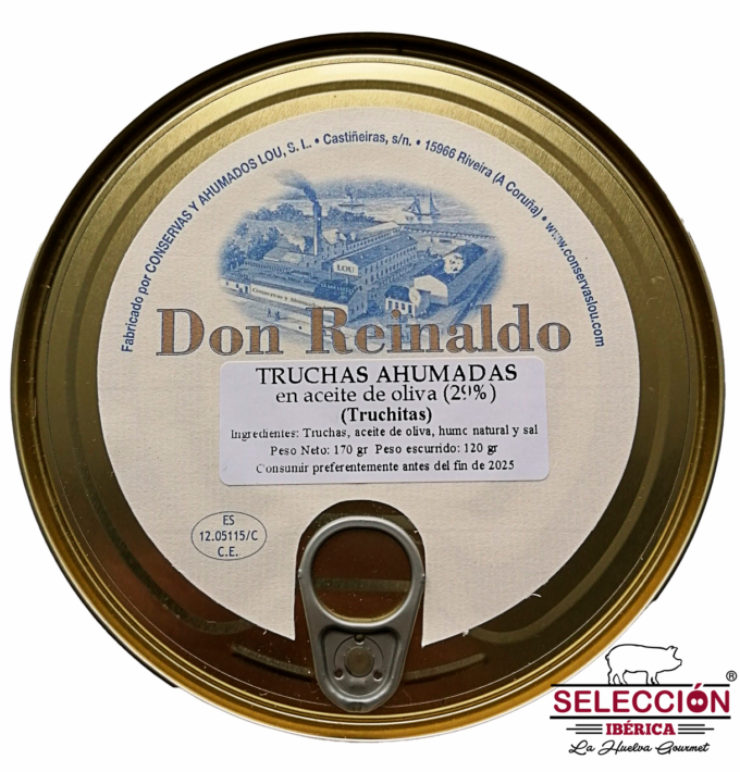 Truchitas Ahumadas en Aceite de Oliva